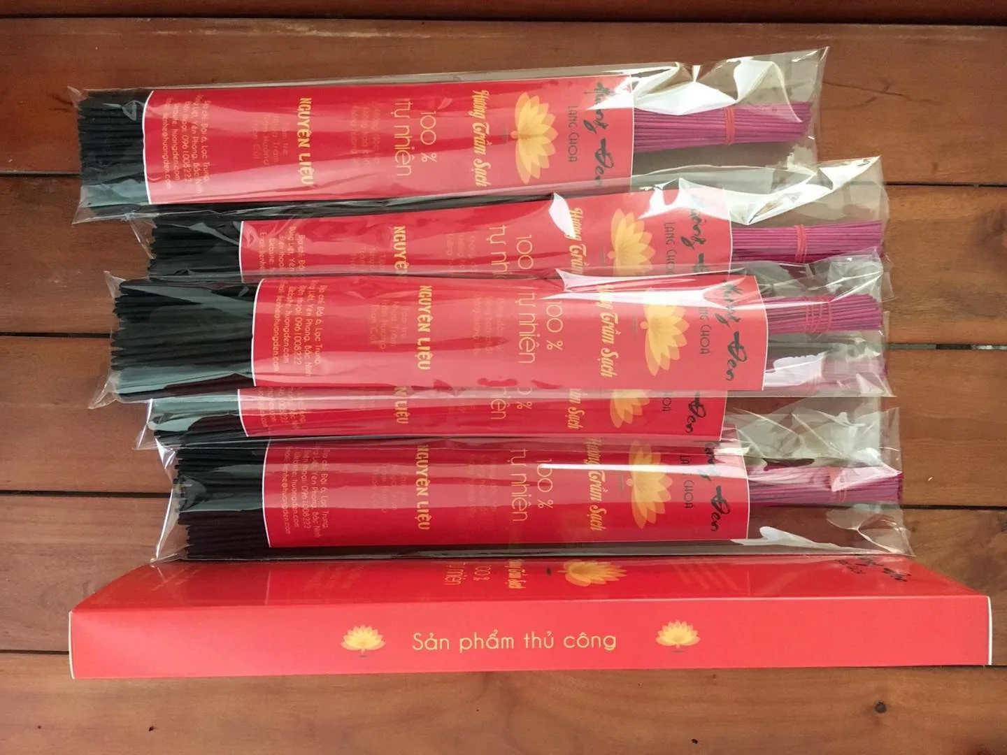 Mua hương thắp cho chung cư, 100% tự nhiên